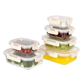 タッパーウェア　クリスタルディッシュ　食品保存容器10個セット 32730-1-z.jpg